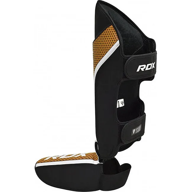Щитки для захисту ніг RDX T17 Aura Gold