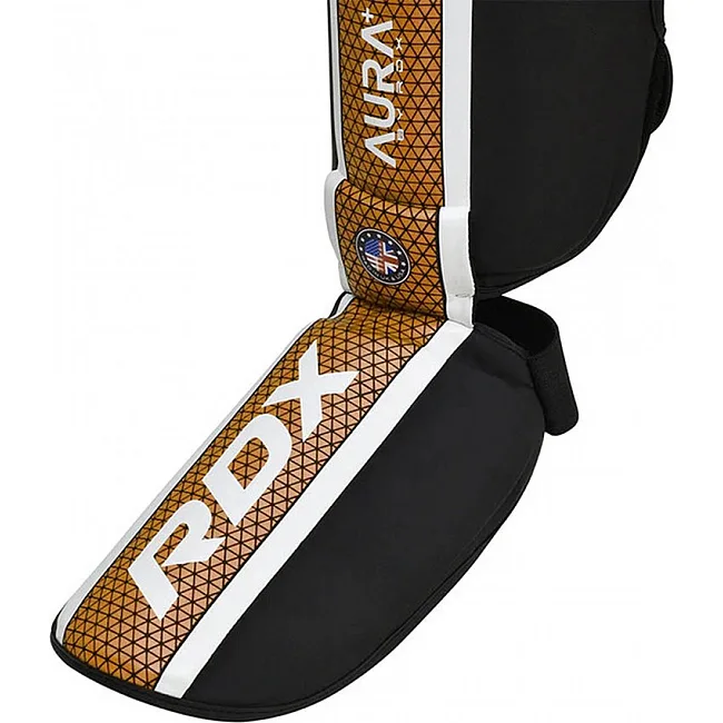 Щитки для захисту ніг RDX T17 Aura Gold