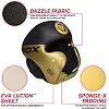 Шлем для бокса RDX L1 Mark Pro Cheek Boxing Training Golden
