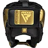 Шлем для бокса RDX L1 Mark Pro Cheek Boxing Training Golden