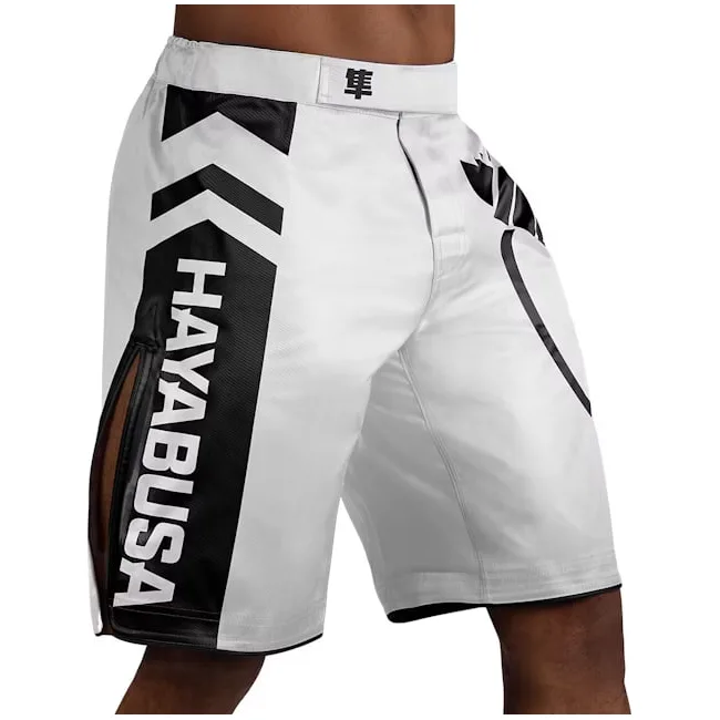 Шорты для ММА HAYABUSA Icon Mid-Thigh MMA White Black