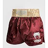 Шорты для Муай Тай VENUM Muay Thaï Short Classic Burgundy Gold White