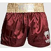 Шорты для Муай Тай VENUM Muay Thaï Short Classic Burgundy Gold White