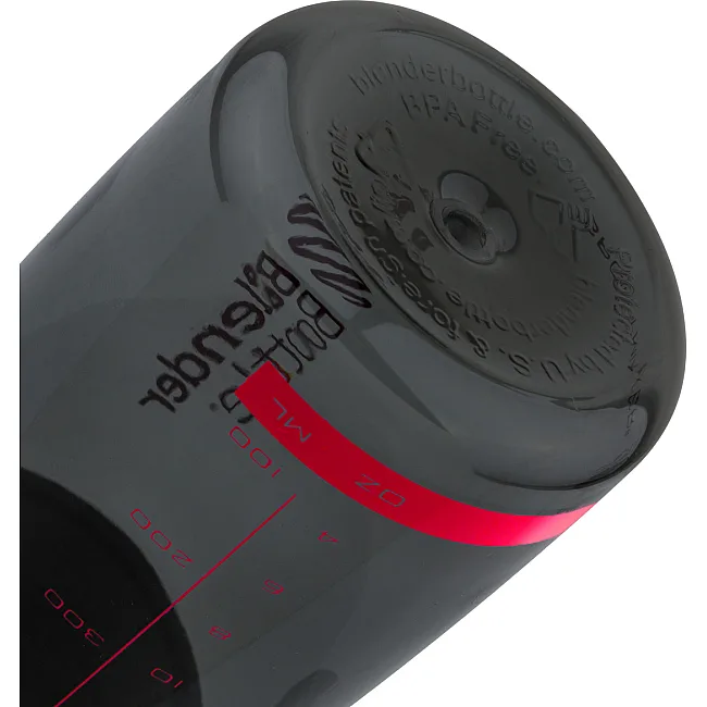 Спортивный шейкер-бутылка BLENDERBOTTLE SportMixer Flip 28oz/820мл Black/Red
