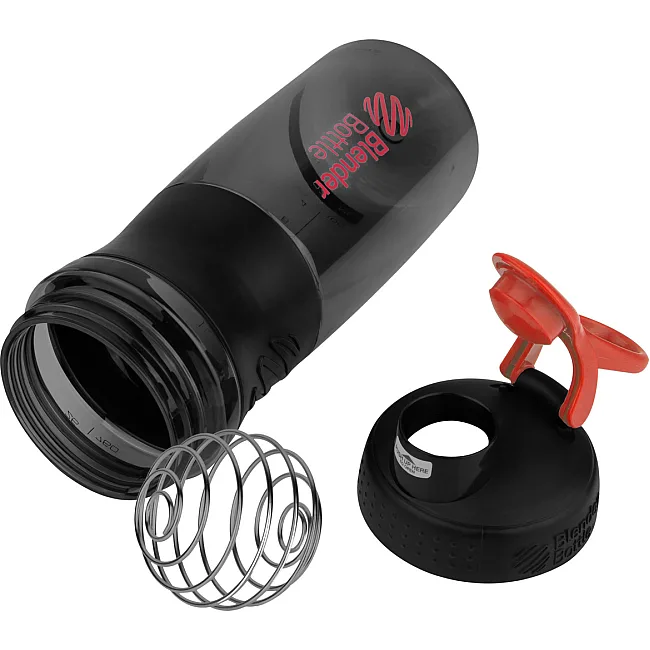 Спортивный шейкер-бутылка BLENDERBOTTLE SportMixer Flip 28oz/820мл Black/Red