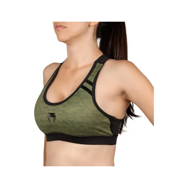 Спортивний топ Venum Power 2.0 Sport Bra Khaki Black