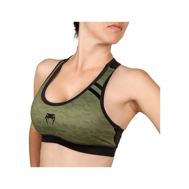 Спортивний топ Venum Power 2.0 Sport Bra Khaki Black