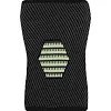 Наколенник спортивный эластичный компрессионный детский RIGORER Z623230201 (Серый)