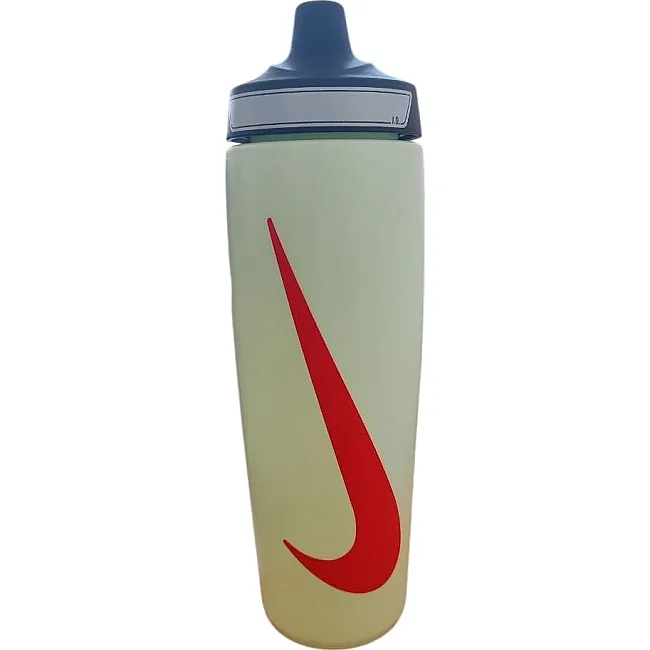 Пляшка NIKE REFUEL BOTTLE 24 OZ світло-зелений, червоний 709 мл
