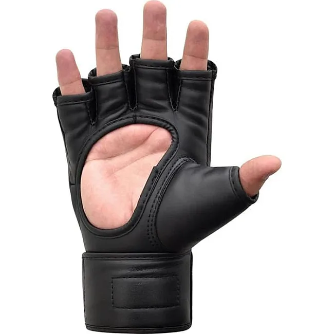 Тренировочные перчатки RDX GRAPPLING GLOVES NEW MODEL черный, белый