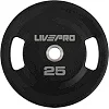 Млинці диски поліуретанові 2 Handle металева втулка LiveUp LP8337-25 ø51мм 25кг