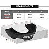 Капа RDX MOUTH GUNDER ARMOURRD ADULT черный One Size