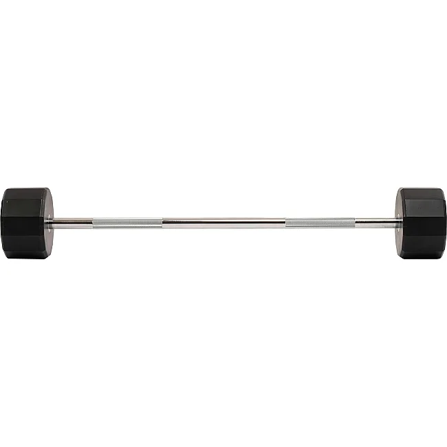 Штанга неразборная с фиксированным весом прямая PEV HAMMER STRENGHT TA-9979-50 (Черный)