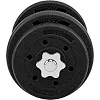 Гантель разборная пластиковая наполнитель цемент 10кг MDbuddy TA-7054-10 (Черный)