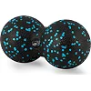 Массажный набор PowerPlay PP_4015 EPP Foam Roller Set 4in1 (2-я роллы + 2-я мячи) Черно-бирюзовый