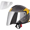 Шлем мотоциклетный W-TEC V586 Urbaztec размер XS 53-54 см, желто-серый