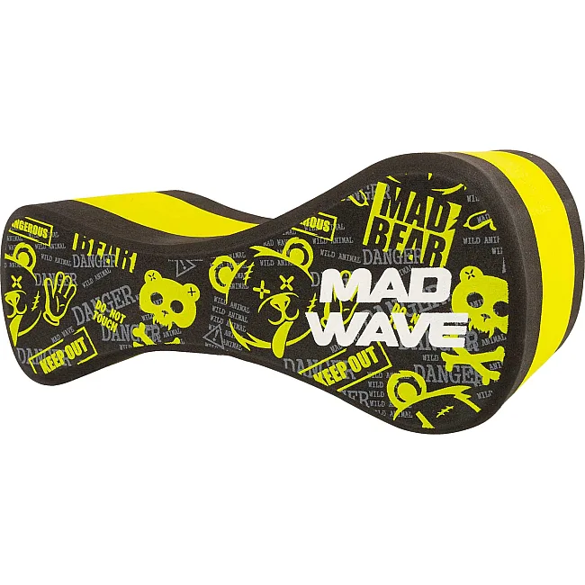 Колобашка для плавания MADWAVE Pull buoy EXT Printed M072006 (Салатовый)