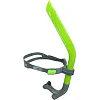 Трубка фронтальная дыхательная для плавания MADWAVE PRO SNORKEL junior M077702 (Зеленый)