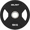 Млинці диски TPU 2 Handle металева втулка ZELART TA-6995-5 (Чорний)