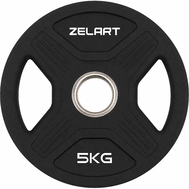 Млинці диски TPU 2 Handle металева втулка ZELART TA-6995-5 (Чорний)