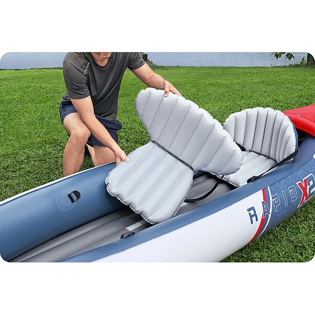 Надувна байдарка Bestway 65077 Lite Rapid X2 321 x 88 см