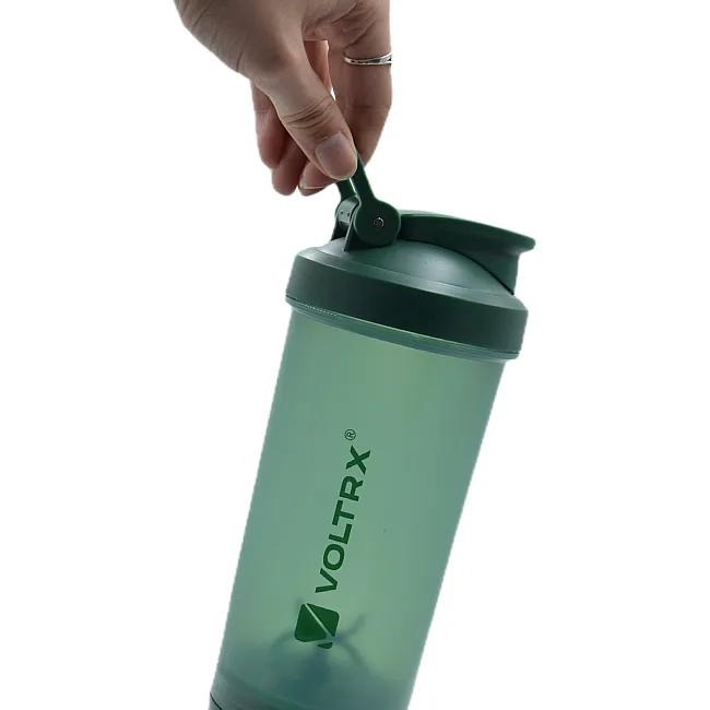 Шейкер спортивный электрический Voltrx Merger 700 мл. Green