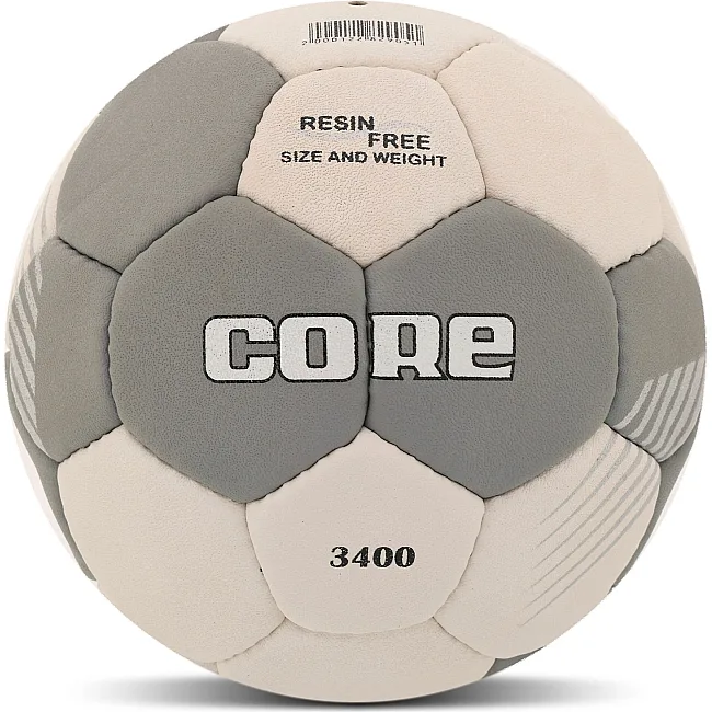 М'яч гандбольний CORE HB-7575-2 (Білий-сірий)