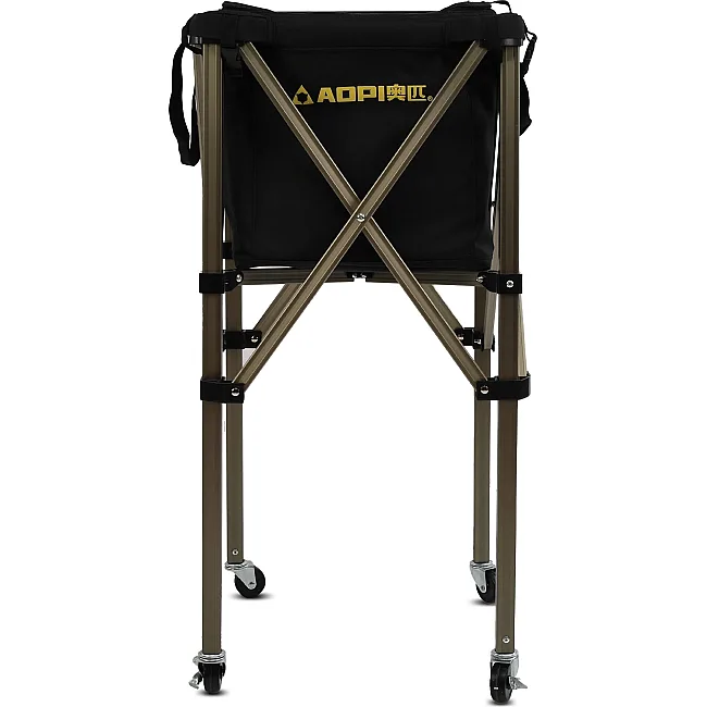 Корзина для теннисных мячей TENNIS BALL CART на 180 мячей AOPI AP-491 (Черный)