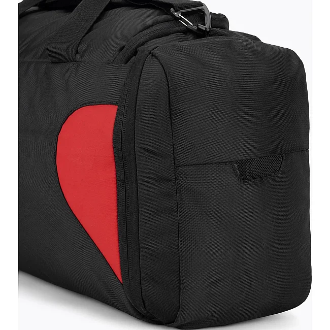 Сумка NIKE Jam Element Duffle 46L черный, красный (для мужчин) 55 x 30 x 30 см