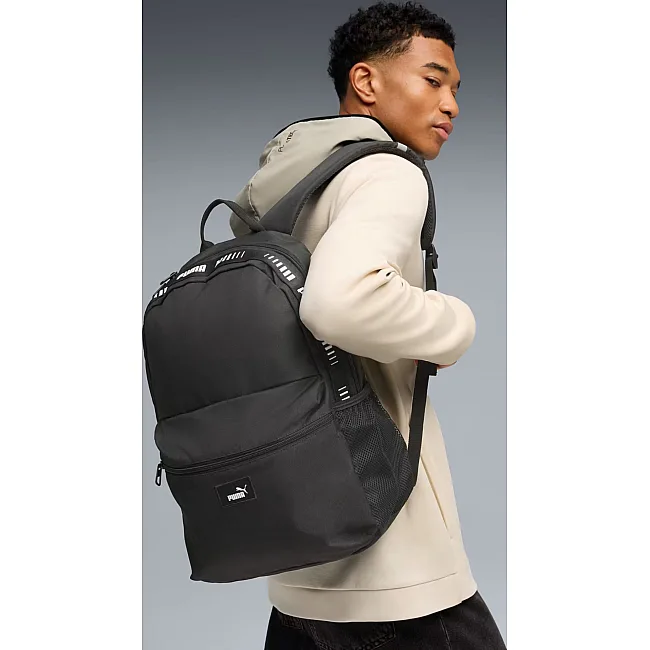 Рюкзак Puma Phase Tape Backpack 20L черный 44 x 25 x 14 см