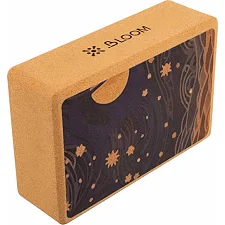 Пробковый блок для йоги BLOOM LB7123