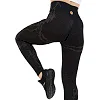 Лосины леггинсы спортивные женские JOMA INDOOR GYM 902892-100 (Черный)