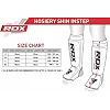 Захисні щитки для ніг RDX Hosieri Shin Instep Guard Red White