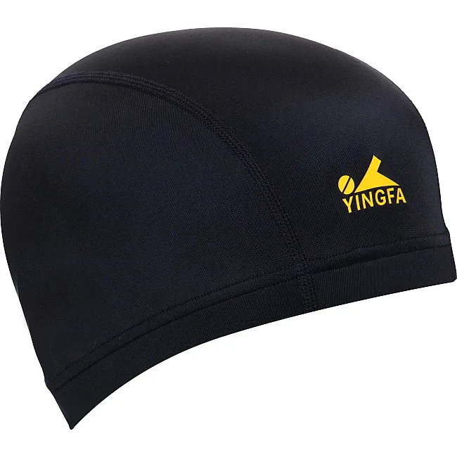 Шапочка для басейну текстильна YINGFA C0075 (Чорний)