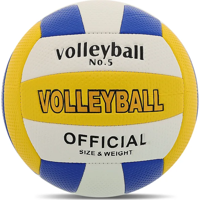 Волейбольний м'яч
 SP-SPORT
 VOLLEYBALL VB-1260 №5 (Білий-жовтий-синій)