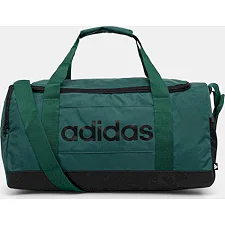Сумка спортивна Adidas LINEAR DUFFEL S 24L зелений, чорний 22х28х53 см