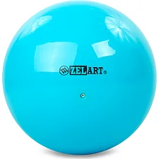М'яч для художньої гімнастики ZELART RG200 ø20см (Бірюзовий)