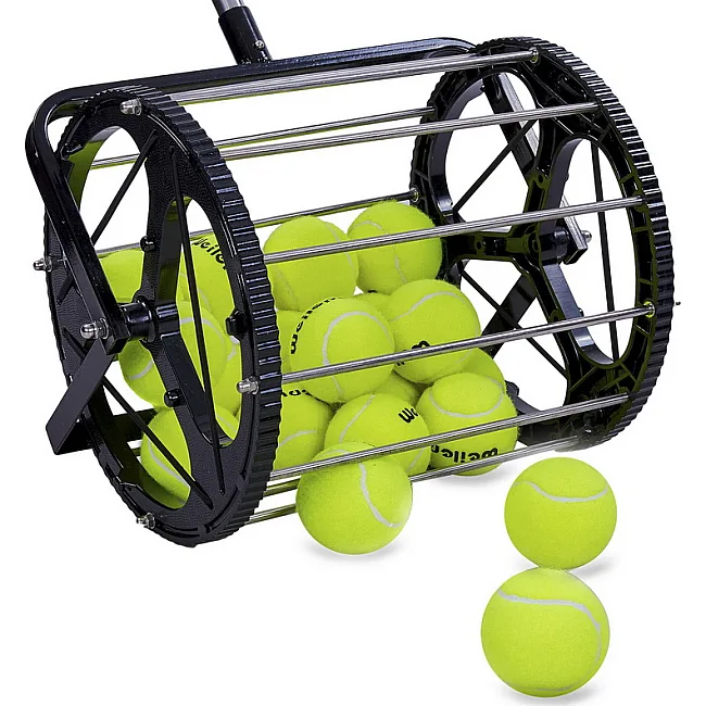 Машина-корзина для сбора теннисных мячей TENNIS BALL CART на 72 мяча SPOINT BT-0463