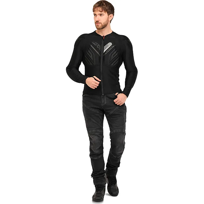 Моточерепаха компрессионная SCOYCO Hermes Body armor AM03-2 (Черный)