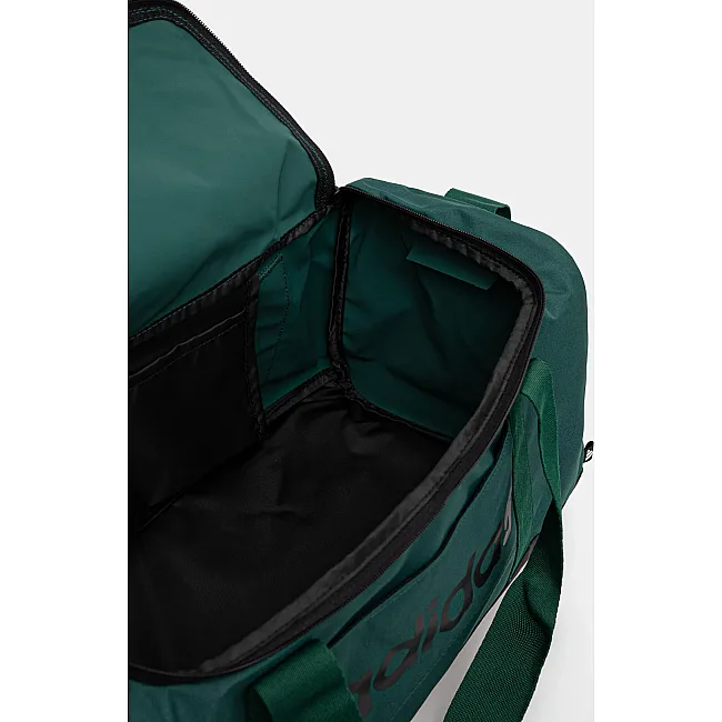 Сумка спортивна Adidas LINEAR DUFFEL S 24L зелений, чорний 22х28х53 см