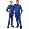 Спортивный костюм детский кофта на молнии и брюки LIDONG LD-6805T (Черный-белый)