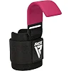 Крюки для тяги на запястье RDX W5 Gym Hook Strap Pink Plus