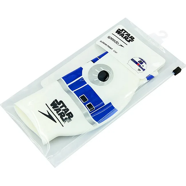Шапочка для бассейна
 силиконовая для взрослых SPEEDO SLOGAN PRINT 808385C631 Star Wars