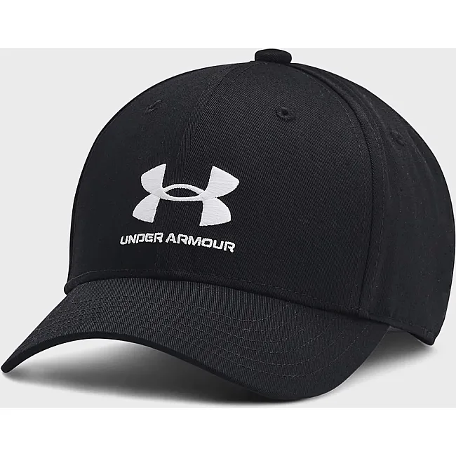 Кепка UNDER ARMOUR Youth Sportstyle Lockup Adj черный детский OSFM