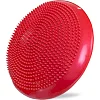 Массажная балансировочная подушка диск балансировочный BALANCE CUSHION SP-SPORT FI-4272 диаметр-33см (Красный)