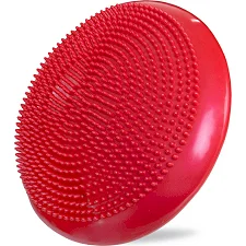 Массажная балансировочная подушка диск балансировочный BALANCE CUSHION SP-SPORT FI-4272 диаметр-33см (Красный)