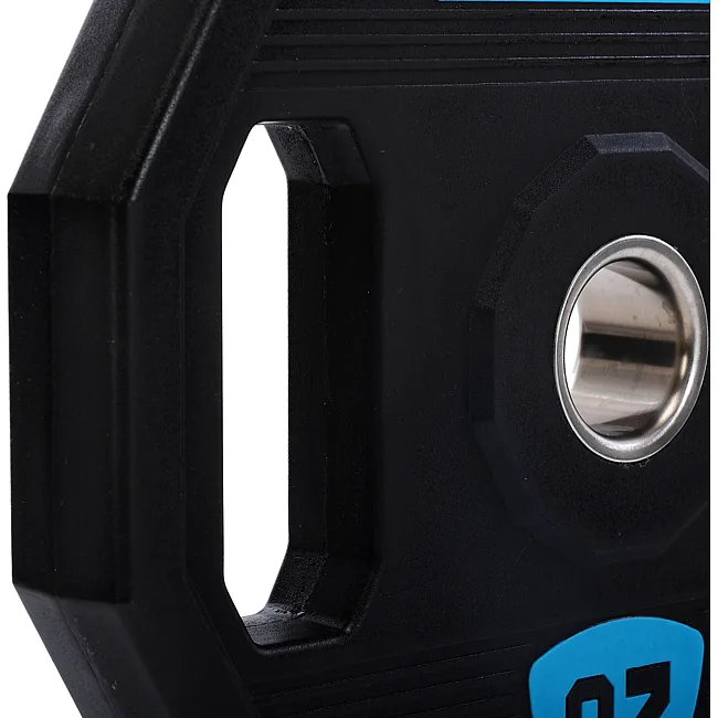 Млинці диски поліуретанові 2 Handle металева втулка LiveUp LP8023-20 ø51мм 20кг