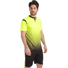 Футбольна форма комплект футболка та шорти SP-SPORT Brill CO-16004 (Салатовий-чорний)