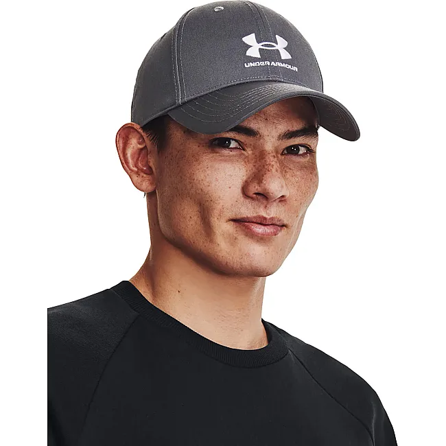 Кепка UNDER ARMOUR Mens Sportstyle Lockup Adj cірий