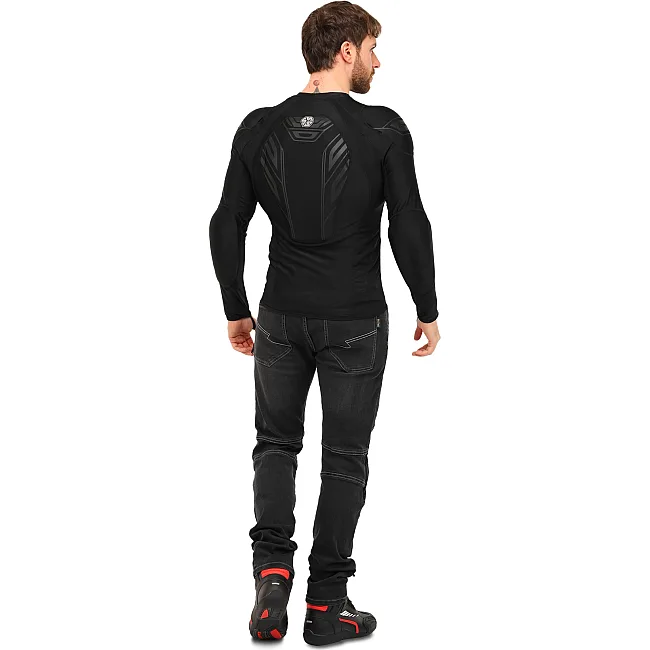 Моточерепаха компрессионная SCOYCO Hermes Body armor AM03-2 (Черный)
